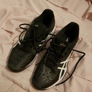 ASICS black&white athletic shoes
